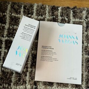 Joanna Vargas Twilight Night Serum & Eye Gel Mask Bundle set